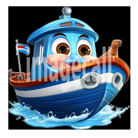 Clipart Cute Boats 9300dpi