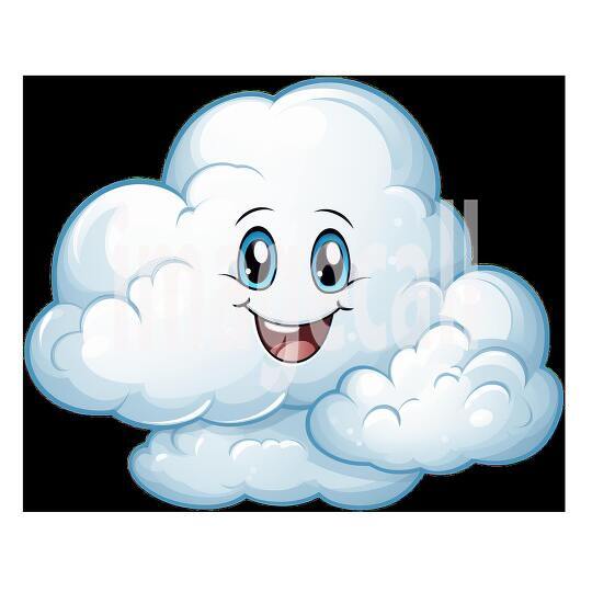 Clipart Cute Clouds 11300dpi