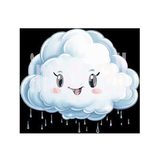 Clipart Cute Clouds 16300dpi