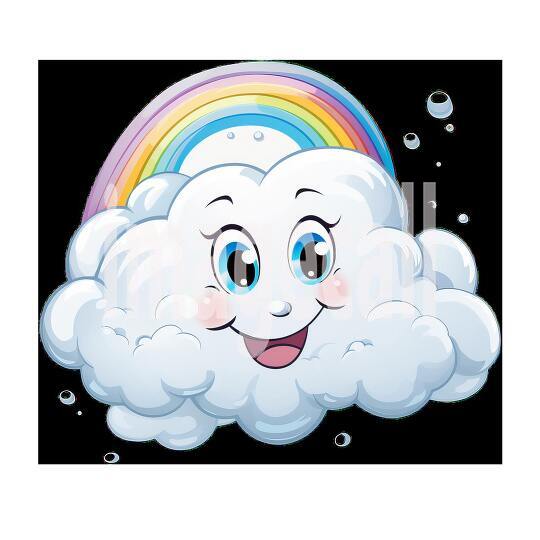 Clipart Cute Clouds 17300dpi