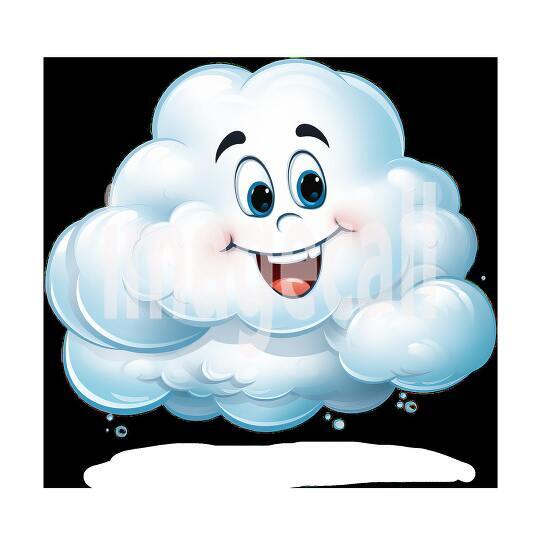 Clipart Cute Clouds 2300dpi