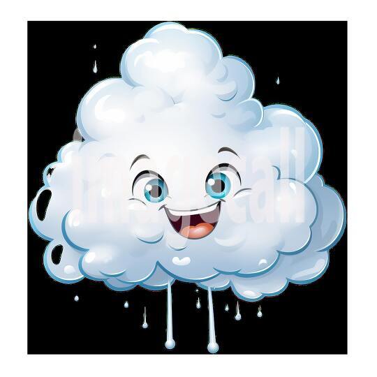 Clipart Cute Clouds 4300dpi