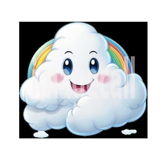 Clipart Cute Clouds 6300dpi