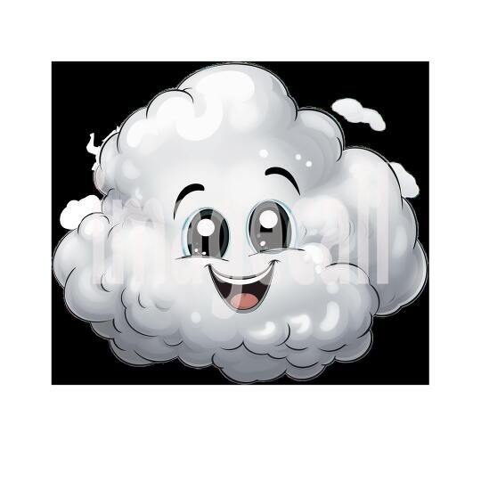 Clipart Cute Clouds 7300dpi