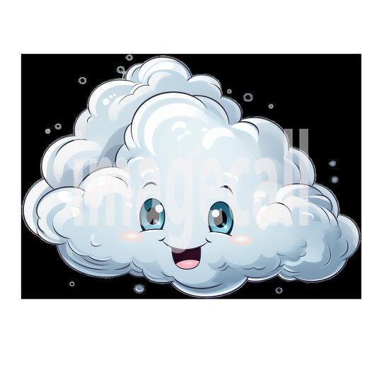Clipart Cute Clouds 8300dpi