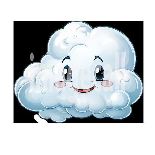 Clipart Cute Clouds 9300dpi