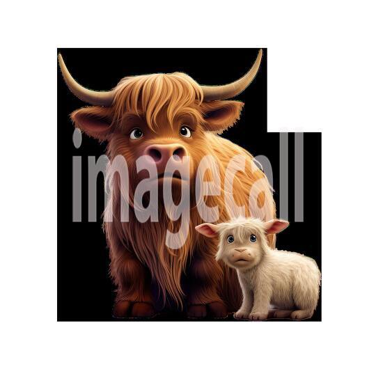 Clipart Cute Cows 2300dpi