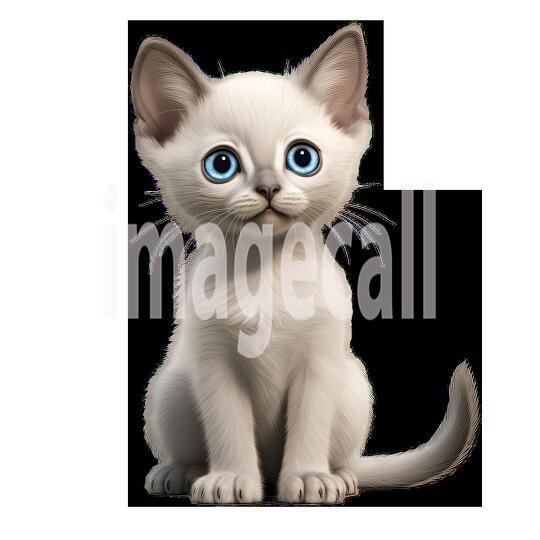 Clipart Cute Kittens 13300dpi