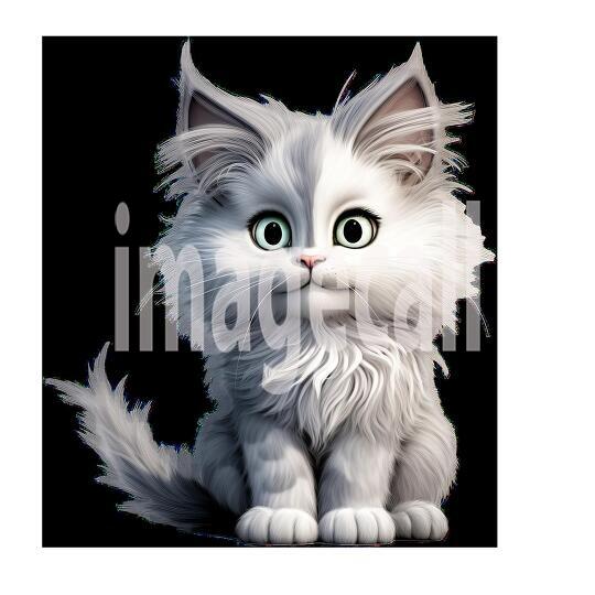 Clipart Cute Kittens 2300dpi