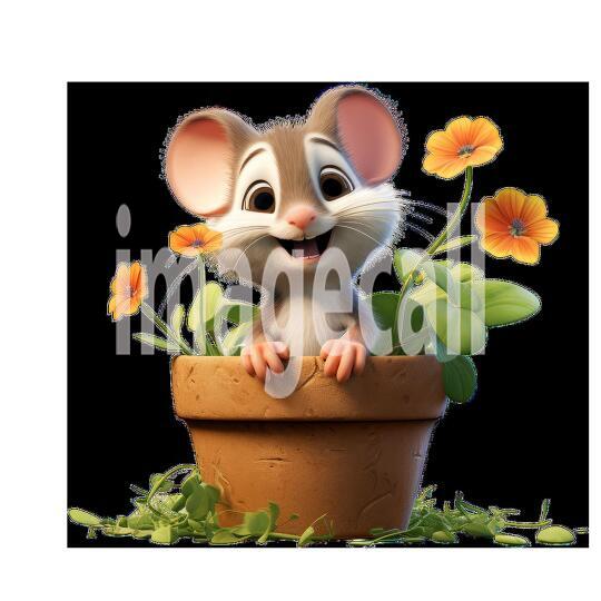 Clipart Cute Mice 10300dpi