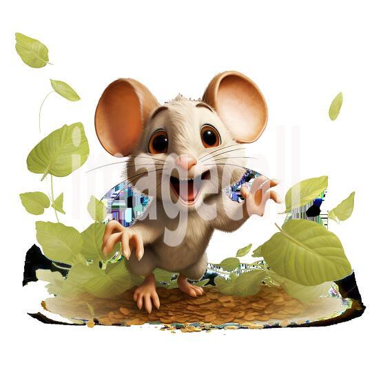 Clipart Cute Mice 17300dpi