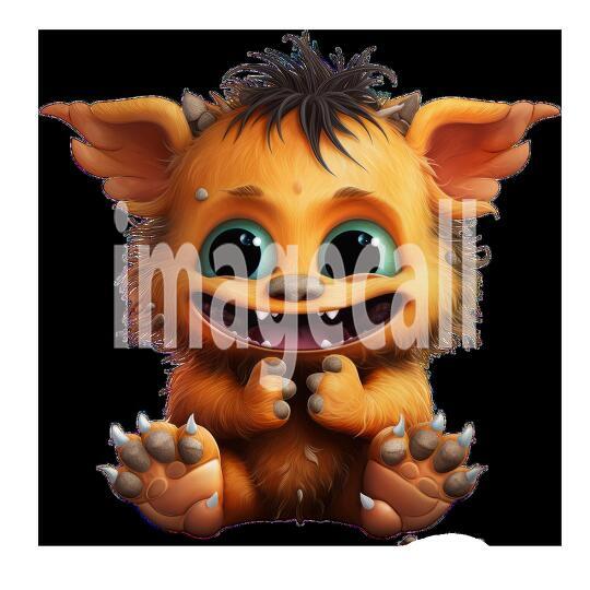 Clipart Cute Monsters 16300dpi