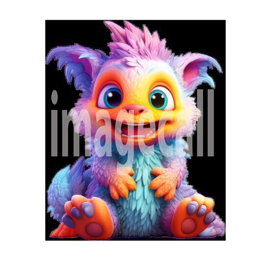 Clipart Cute Monsters 2300dpi