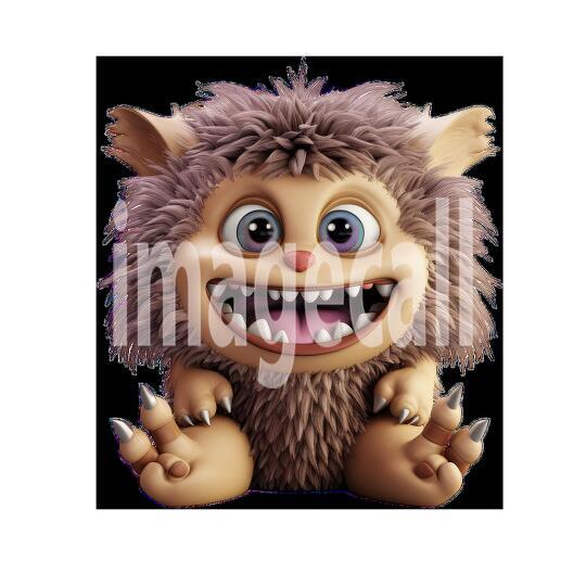 Clipart Cute Monsters 3300dpi