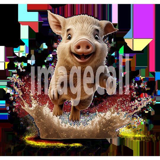 Clipart Cute Pigs 10300dpi