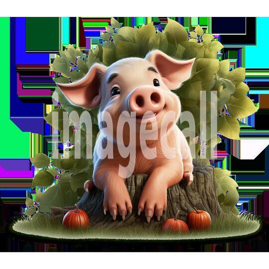 Clipart Cute Pigs 11300dpi