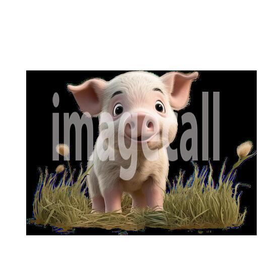Clipart Cute Pigs 1300dpi