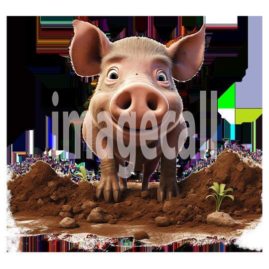 Clipart Cute Pigs 13300dpi