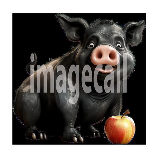 Clipart Cute Pigs 20300dpi