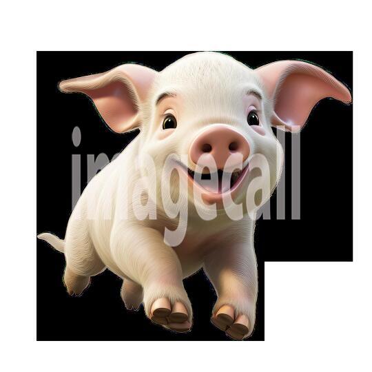 Clipart Cute Pigs 2300dpi