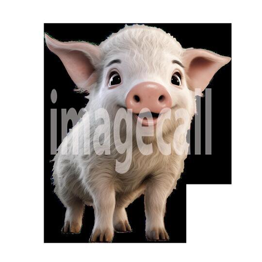 Clipart Cute Pigs 6300dpi