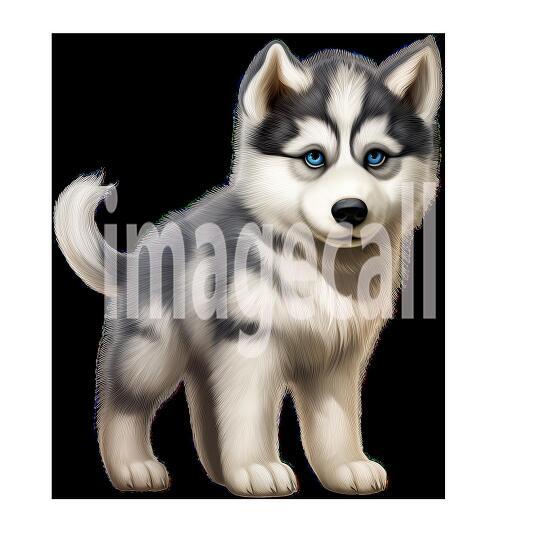 Clipart Cute Puppies 10300dpi
