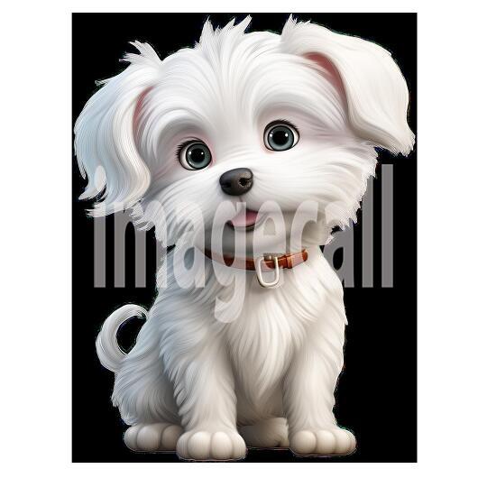 Clipart Cute Puppies 14300dpi