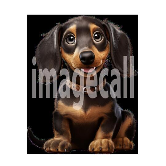 Clipart Cute Puppies 15300dpi