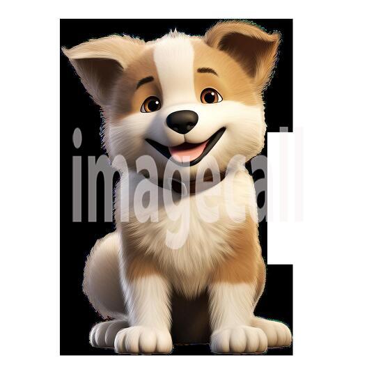 Clipart Cute Puppies 17300dpi