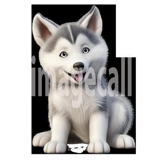 Clipart Cute Puppies 18300dpi