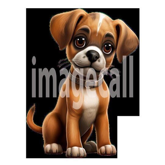 Clipart Cute Puppies 6300dpi