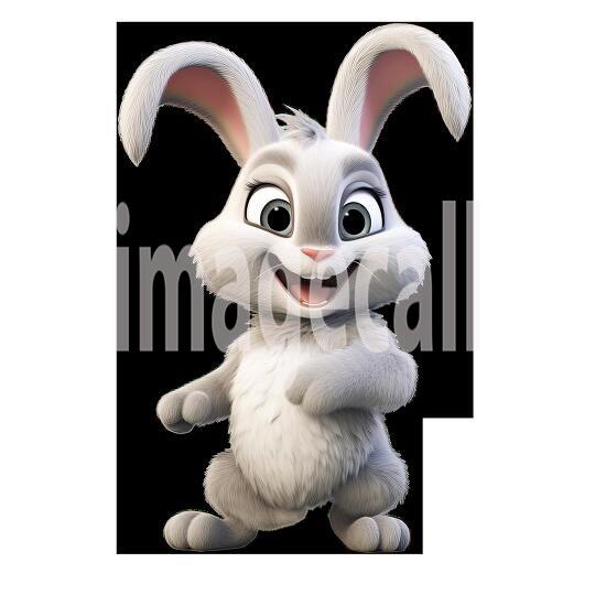 Clipart Cute Rabbits 12300dpi