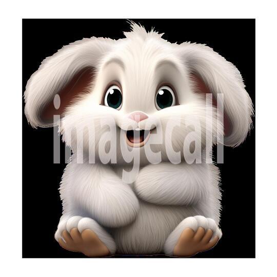 Clipart Cute Rabbits 13300dpi