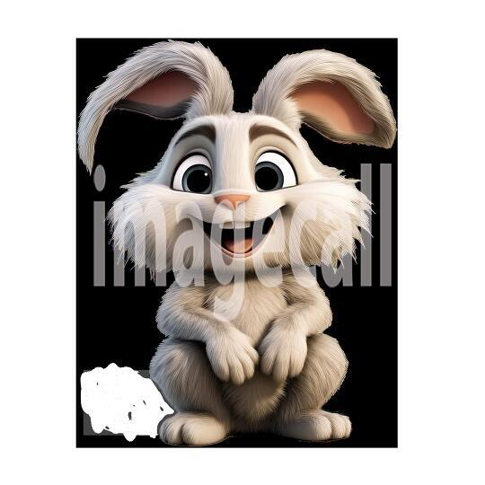 Clipart Cute Rabbits 2300dpi