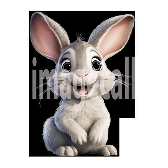 Clipart Cute Rabbits 3300dpi