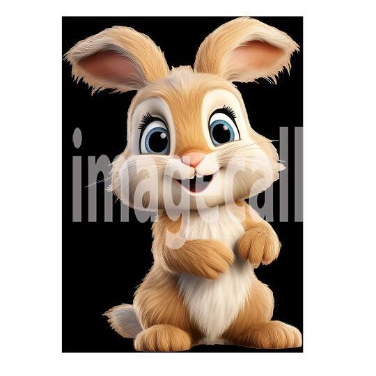 Clipart Cute Rabbits 5300dpi