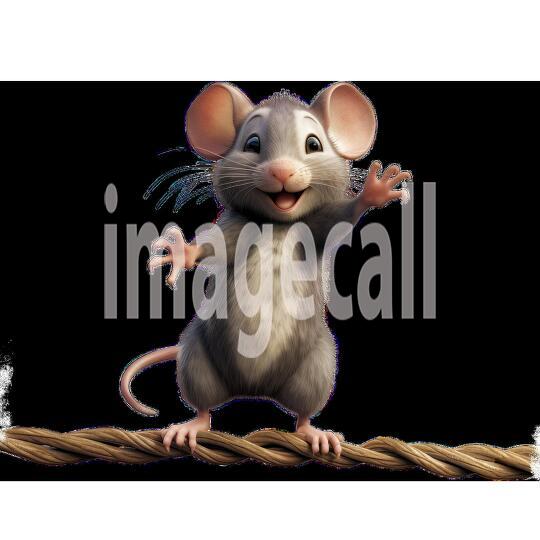 Clipart Cute Rats 13-300dpi