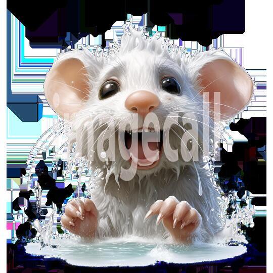 Clipart Cute Rats 17-300dpi