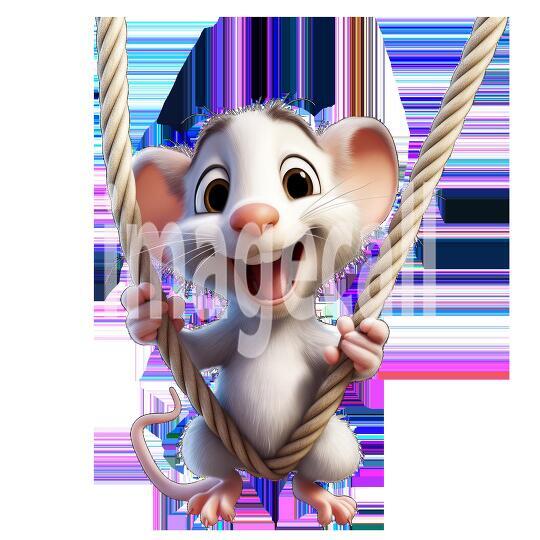 Clipart Cute Rats 2-300dpi