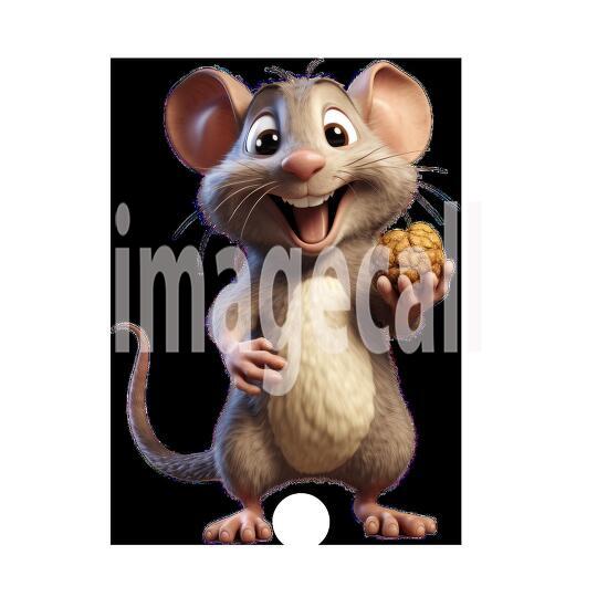 Clipart Cute Rats 4-300dpi