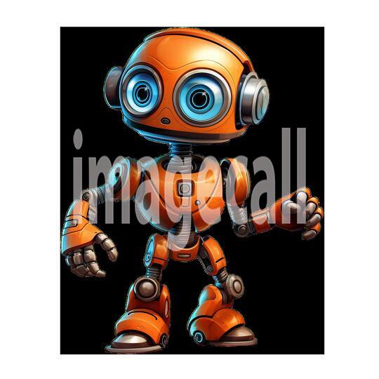 Clipart Cute Robots 12300dpi
