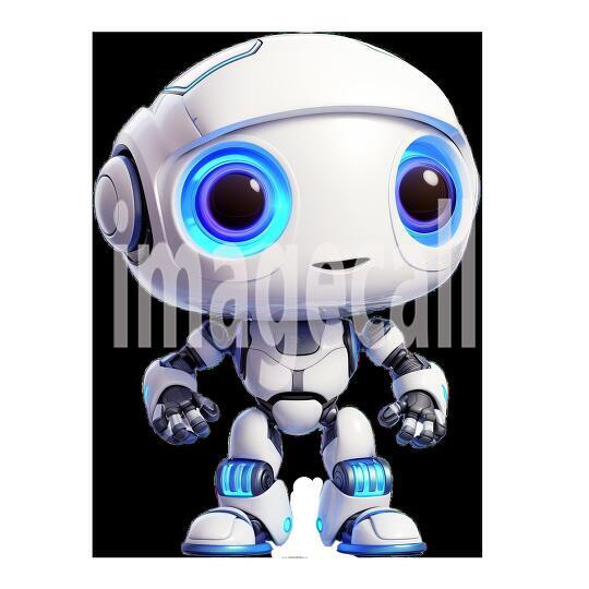 Clipart Cute Robots 13300dpi