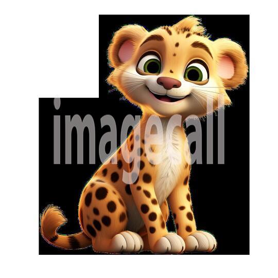 Clipart Cute Safari Animals 10-300dpi