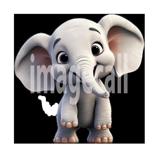 Clipart Cute Safari Animals 15-300dpi