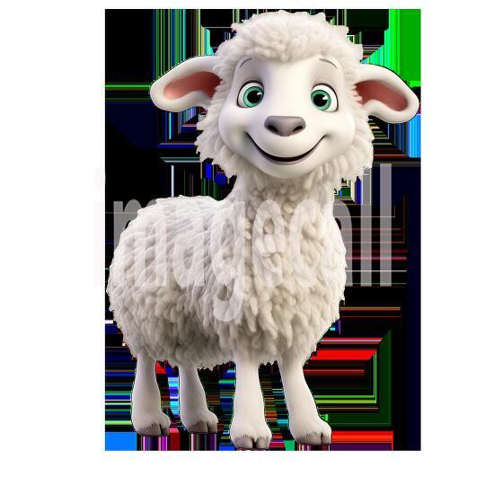 Clipart Cute Sheep 15-300dpi
