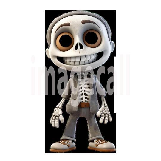 Clipart Cute Skeletons 1300dpi
