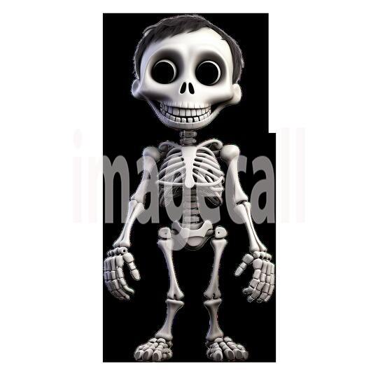 Clipart Cute Skeletons 18300dpi