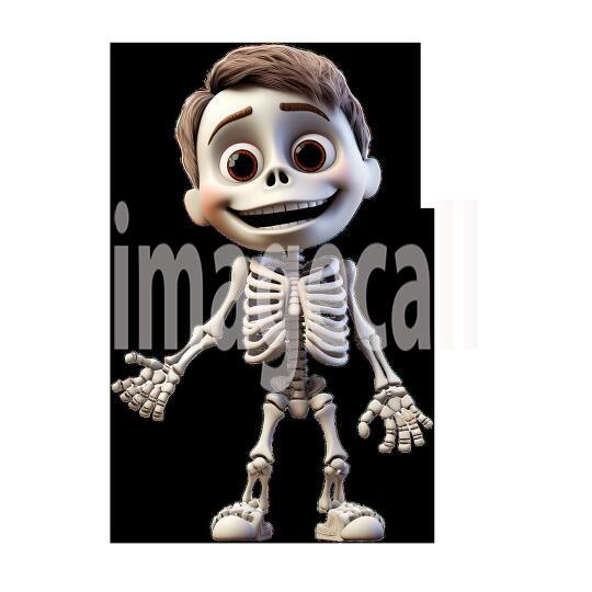 Clipart Cute Skeletons 19300dpi