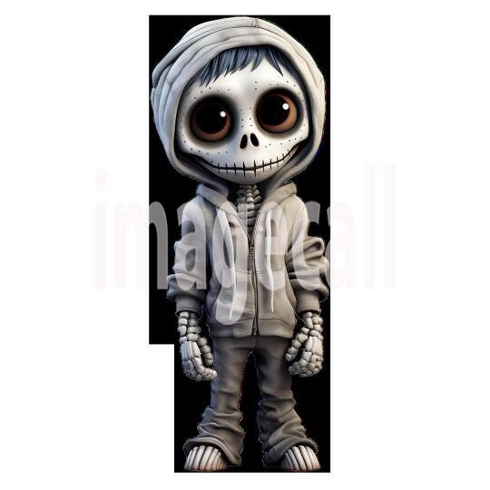 Clipart Cute Skeletons 6300dpi