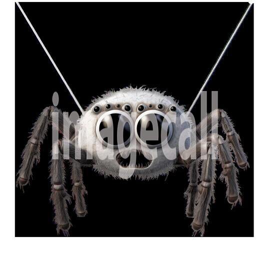 Clipart Cute Spiders 14300dpi
